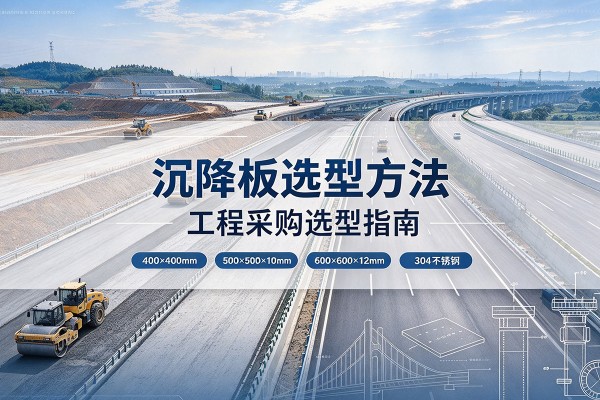 青山沉降板选择方法